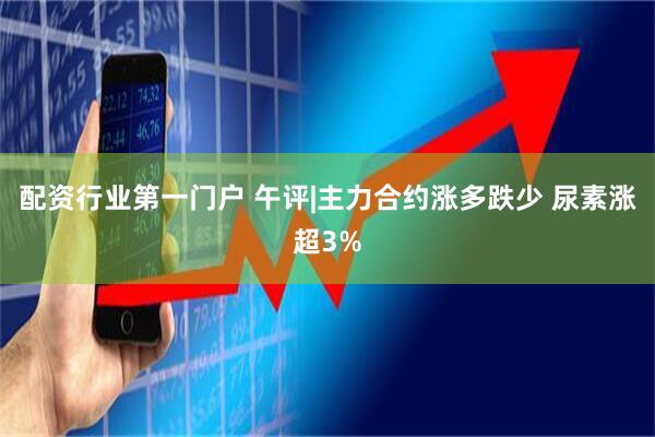 配资行业第一门户 午评|主力合约涨多跌少 尿素涨超3%